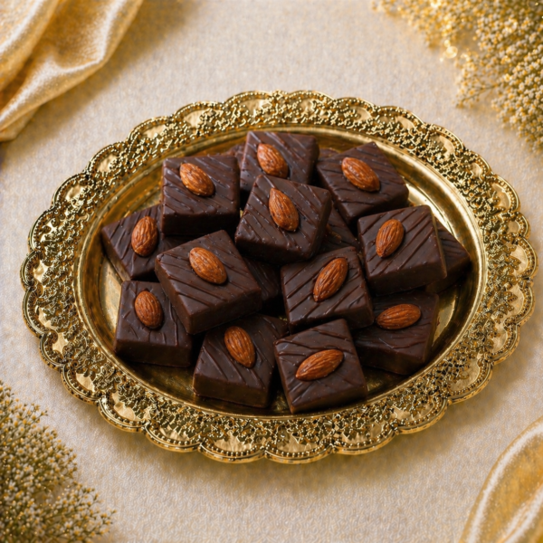 Dark Chocolate Almond Delights Bites