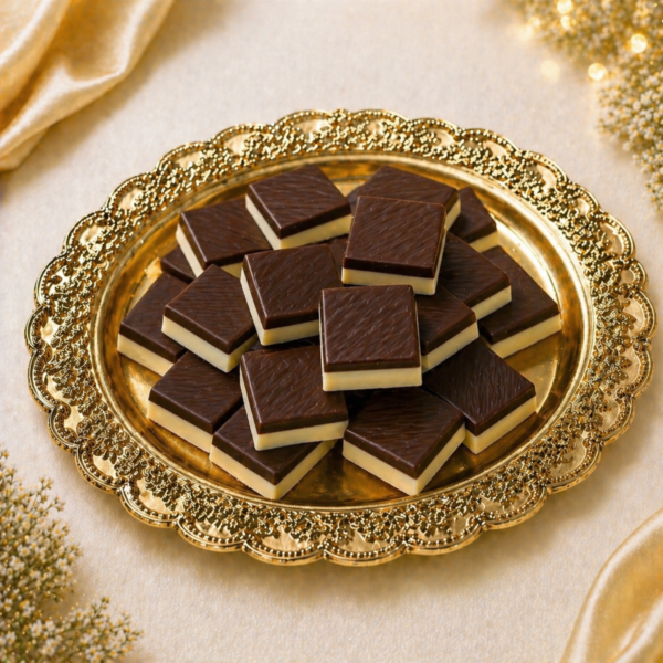 Midnight & Pearl Squares Bites