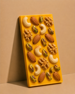 Mango Mixed Nuts Chocolate Bar