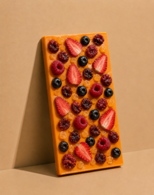 Orange Mixed Berries Chocolate Bar