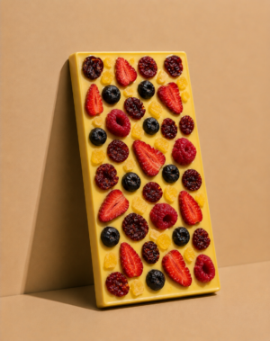Pineapple Mixed Berries Chocolate Bar