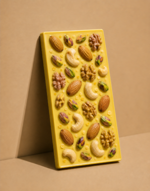 Pineapple Mixed Nuts Chocolate Bar