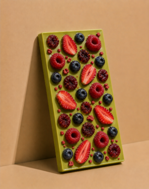 Pista Mixed Berries Chocolate Bar