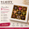 Custom 9-Flavour Chocolate Gift Box